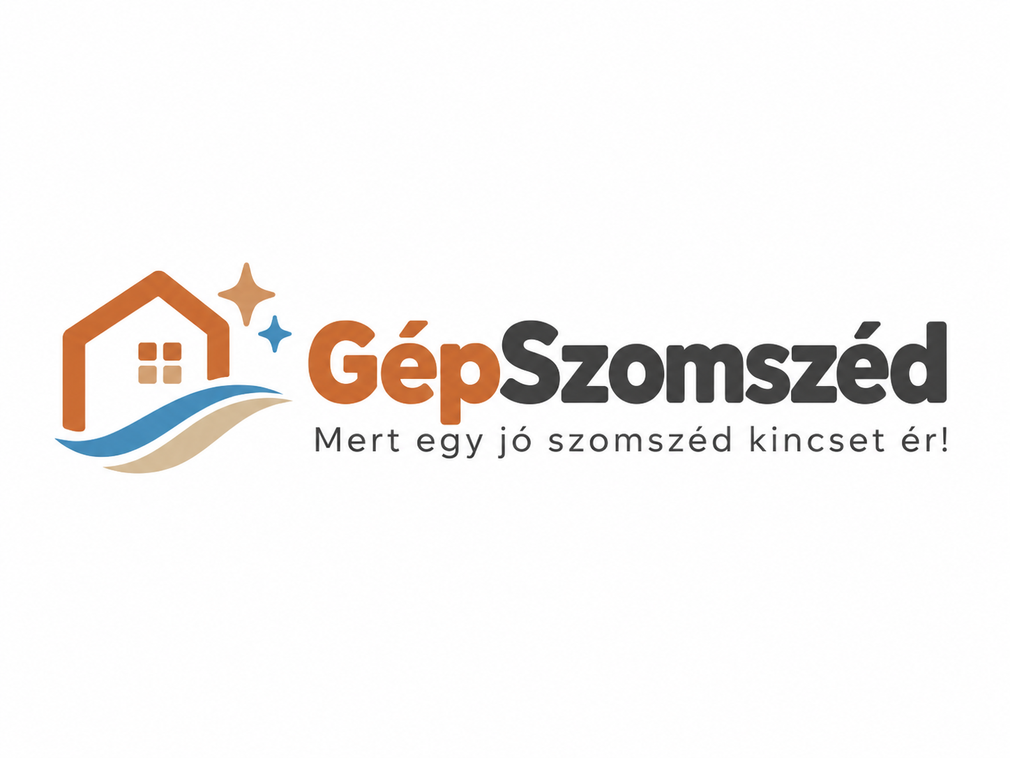 GépSzomszéd logó – Mert egy jó szomszéd kincset ér!